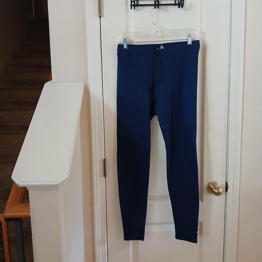 The North Face Navy Blue Winter Warm Tights Leggings L Gorpcore Utility Athletic